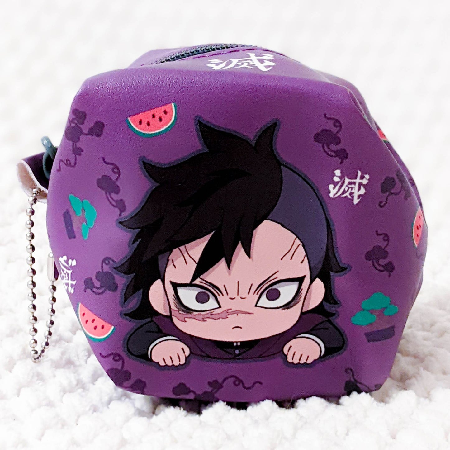 Genya Shinazugawa - Demon Slayer Kimetsu no Yaiba Mini Keychain Coin Purse
