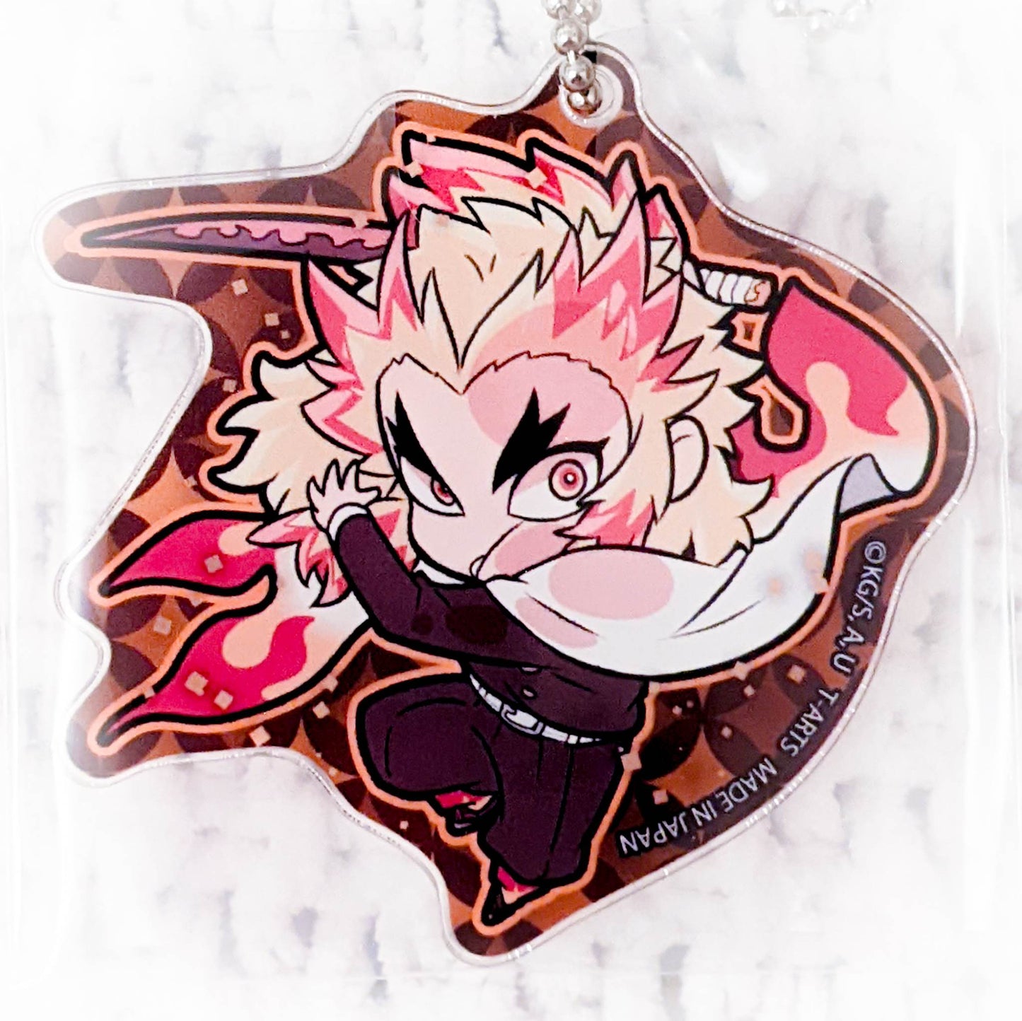 Kyojuro Rengoku - Kimetsu no Yaiba Demon Slayer Pita Acrylic Keychain
