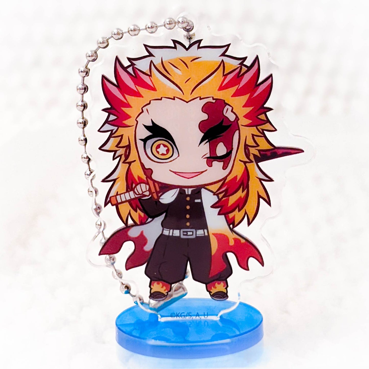 Kyojuro Rengoku - Demon Slayer Kimetsu no Yaiba Mini Chibi Acrylic Stand Keychain