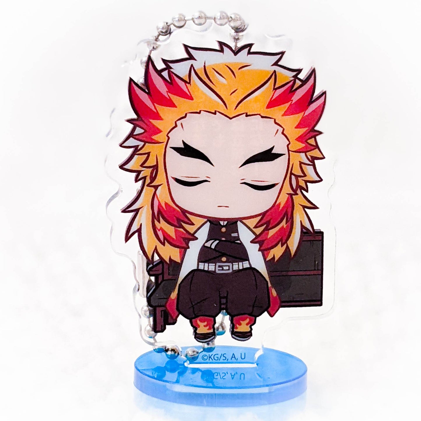Kyojuro Rengoku - Demon Slayer Kimetsu no Yaiba Mini Chibi Acrylic Stand Keychain