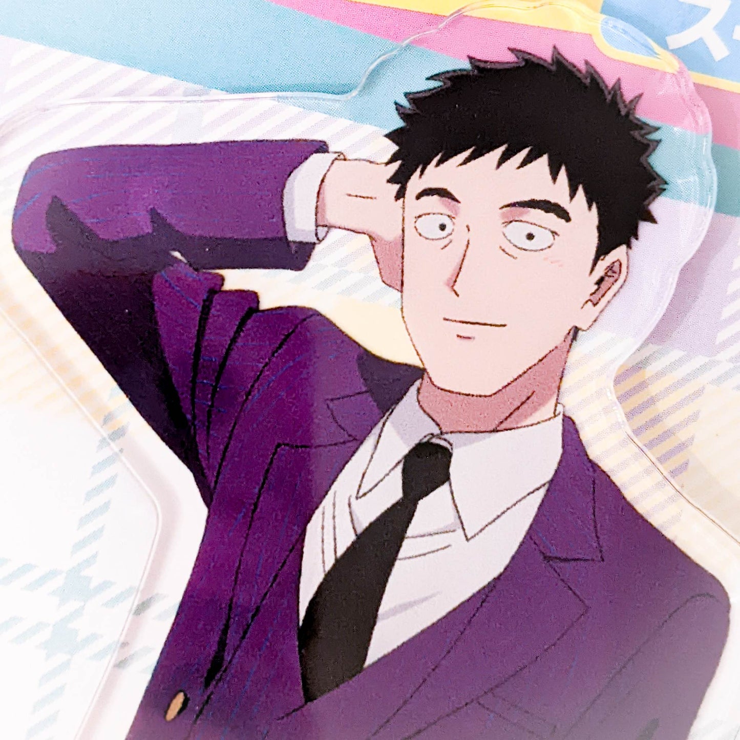 Katsuya Serizawa - Mob Psycho 100 Anime Suit ver. Acrylic Figure Stand