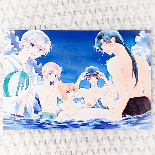 Jaeha Gija Sinha Zeno & Yun (Beach Day) - Yona of the Dawn Manga Art Card