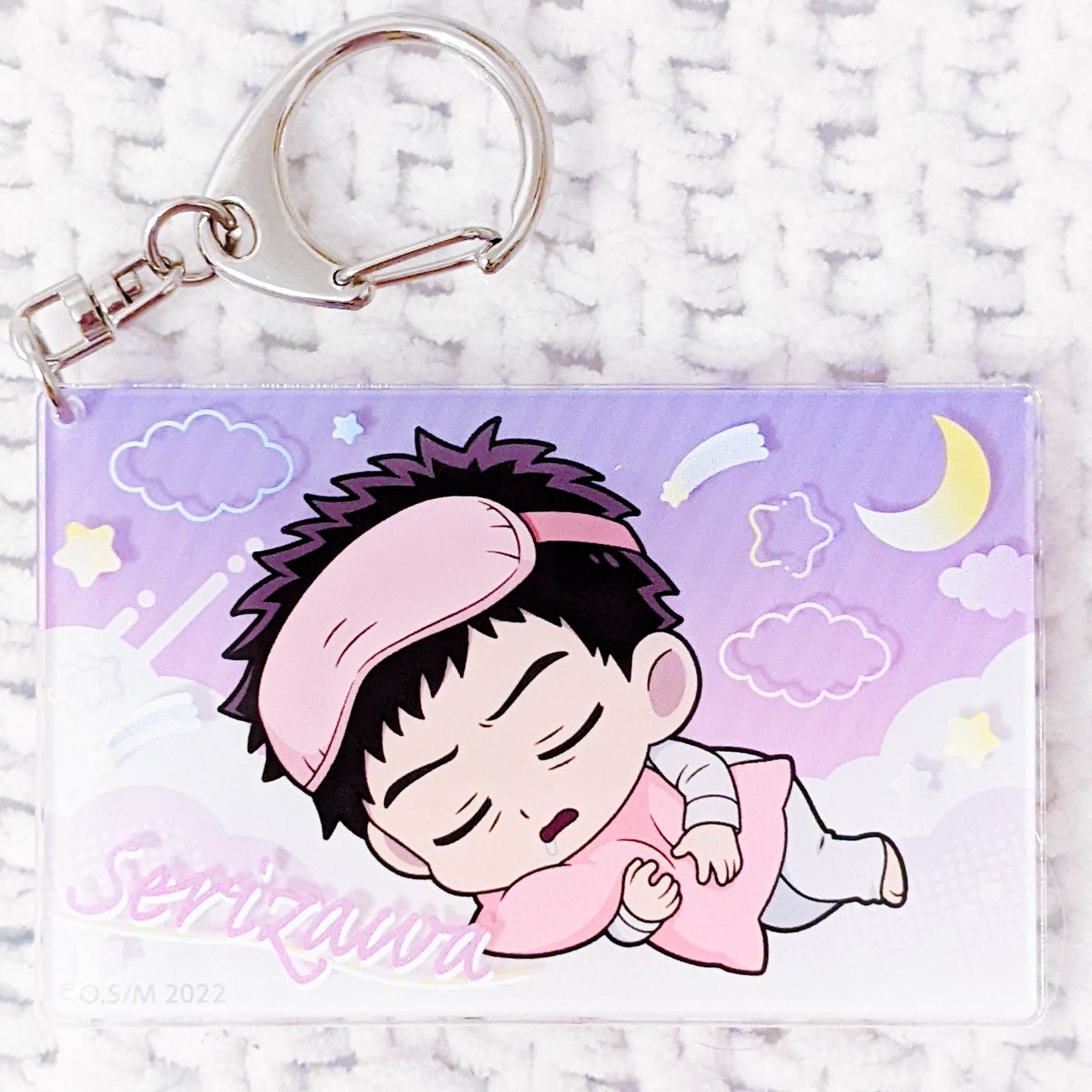 Katsuya Serizawa - Mob Psycho 100 Anime Suyarin Chibi Acrylic Keychain