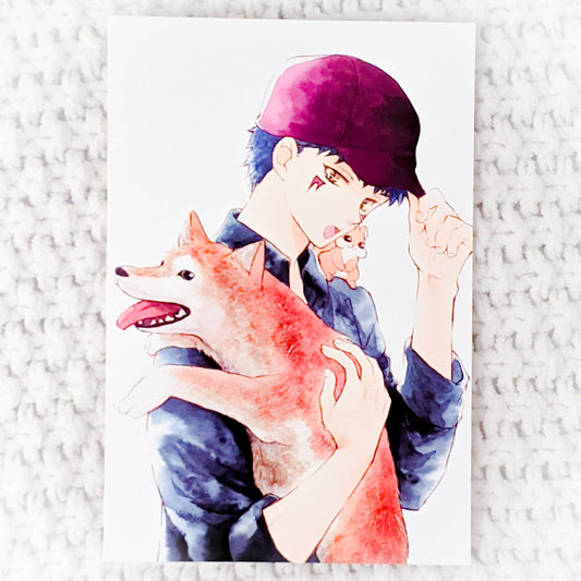 Sinha (The Blue Dragon) - Yona of the Dawn Manga Art Card