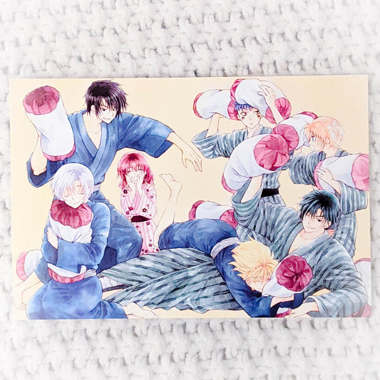Yona of the Dawn Group (Pillow Fight) - Yona of the Dawn Manga Art Card