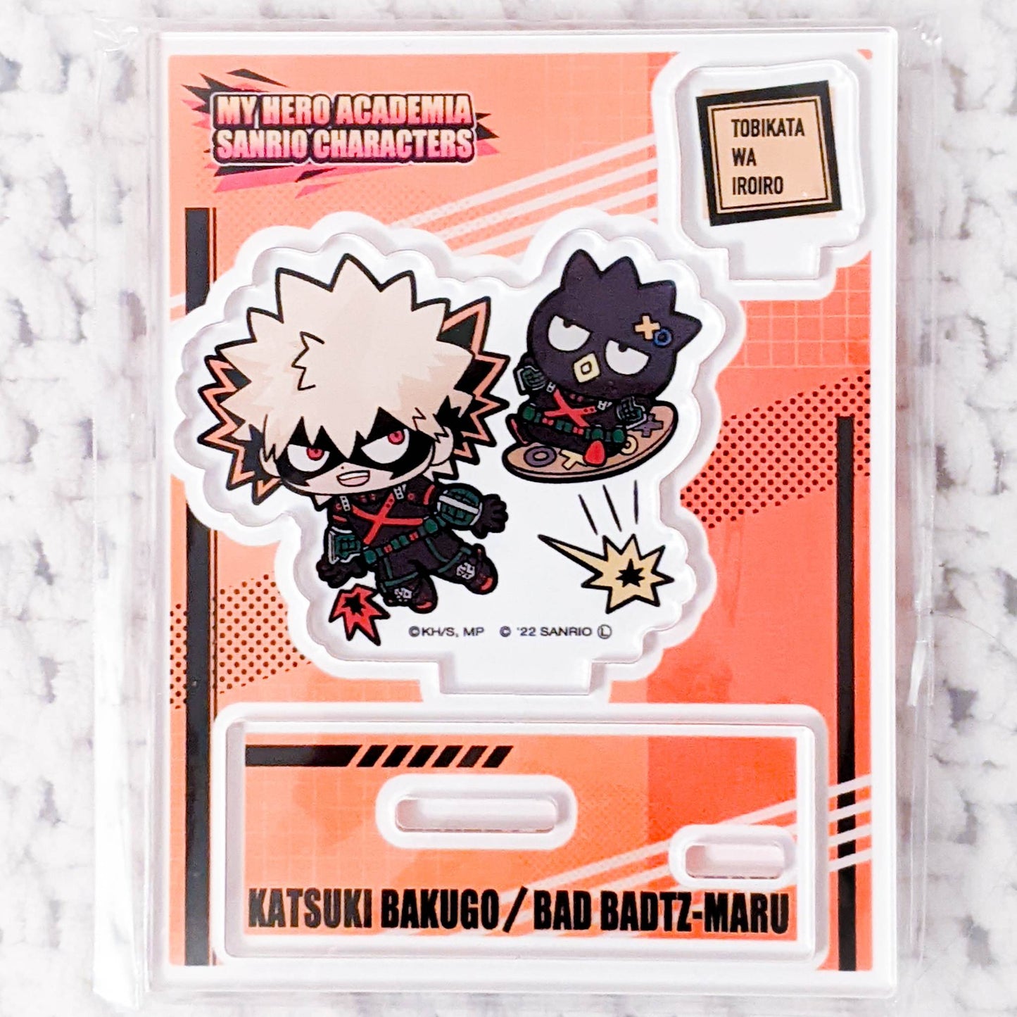 Katsuki Bakugo & Badtz Maru My Hero Academia x Sanrio Anime Acrylic Figure Stand