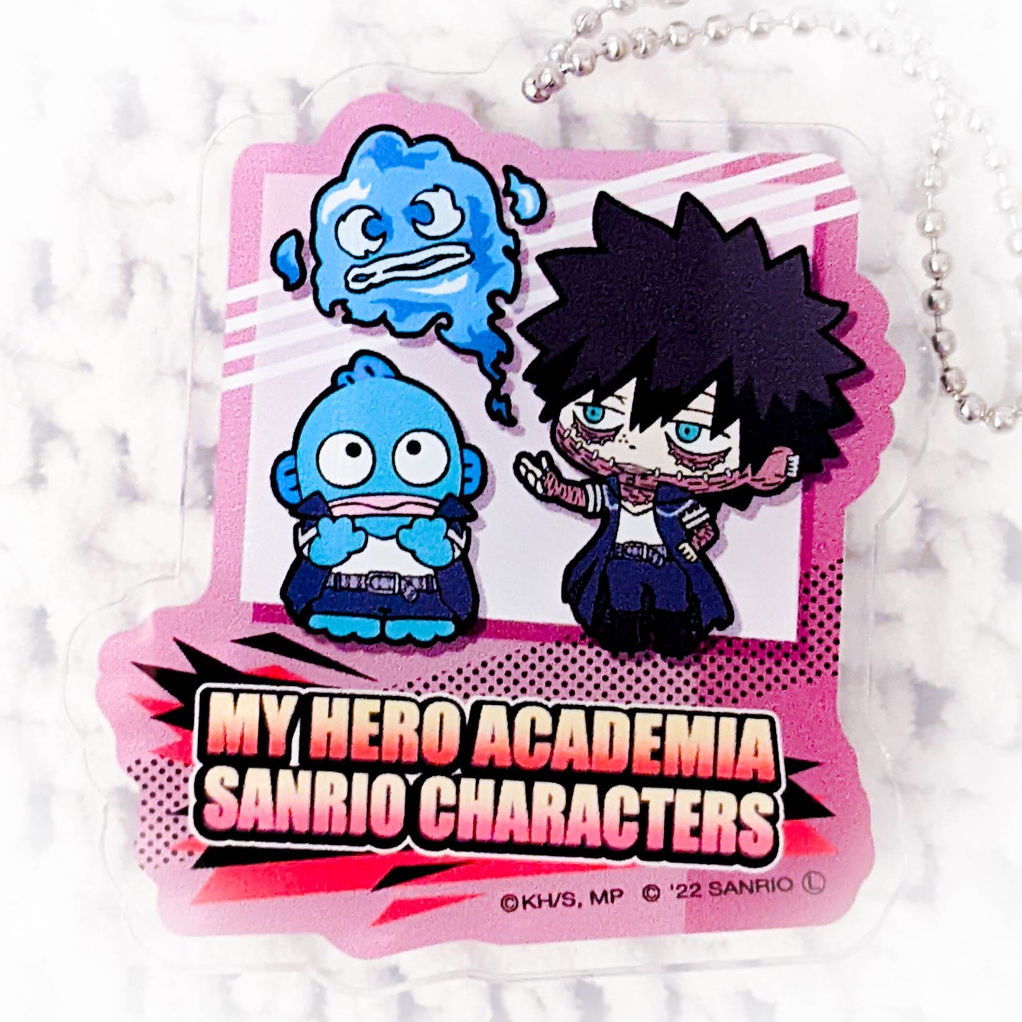 Dabi & Hangyodon - My Hero Academia x Sanrio Anime Acrylic Keychain