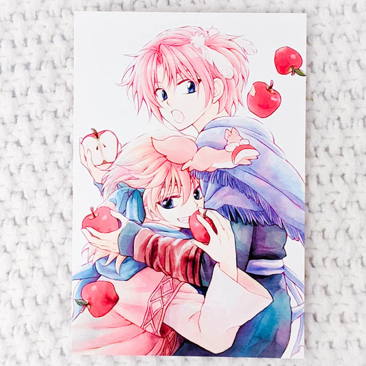 Yun & Zeno (The Yellow Dragon) - Yona of the Dawn Manga Art Card