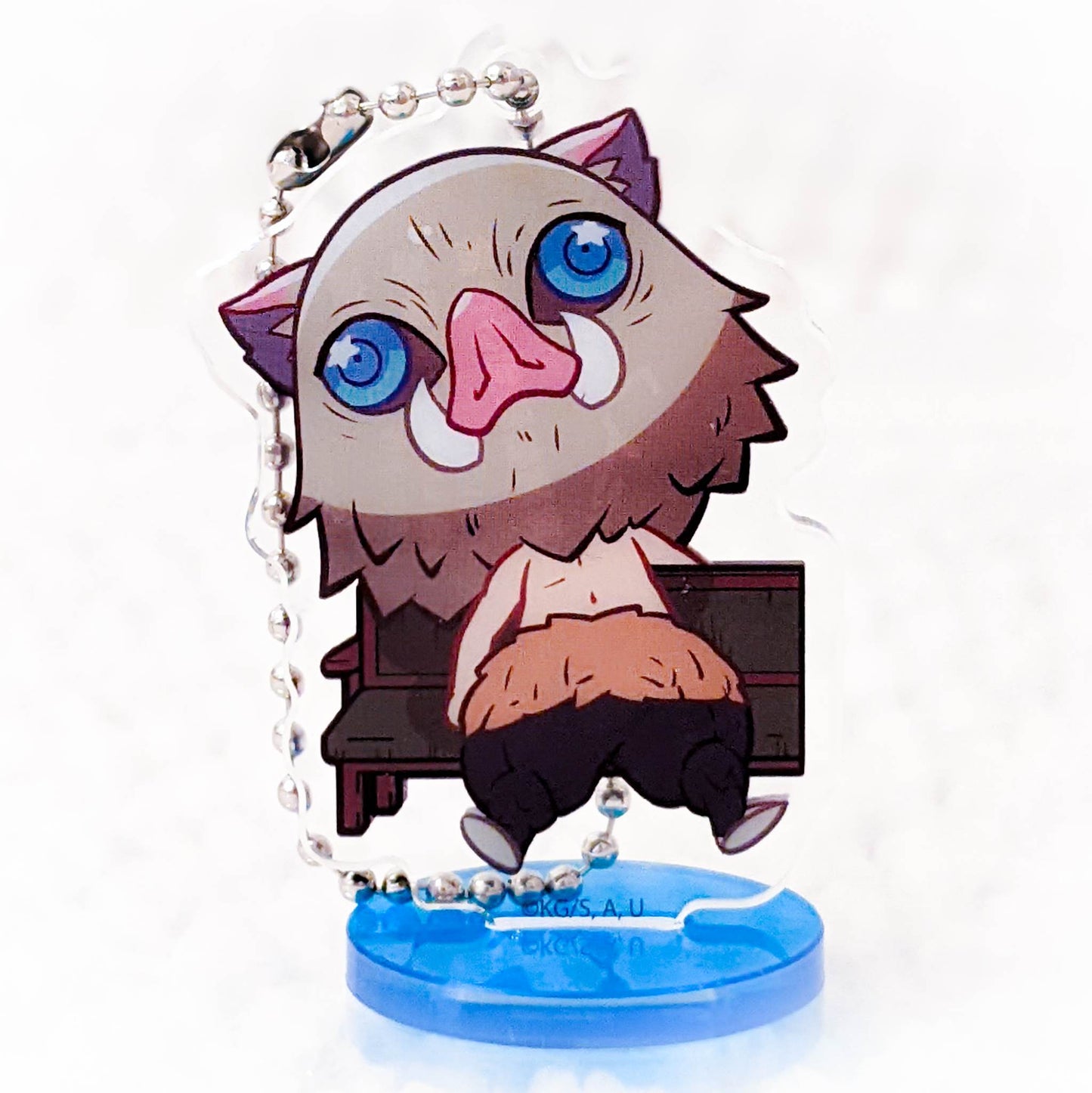 Inosuke Hashibira - Demon Slayer Kimetsu no Yaiba Mini Chibi Acrylic Stand Keychain