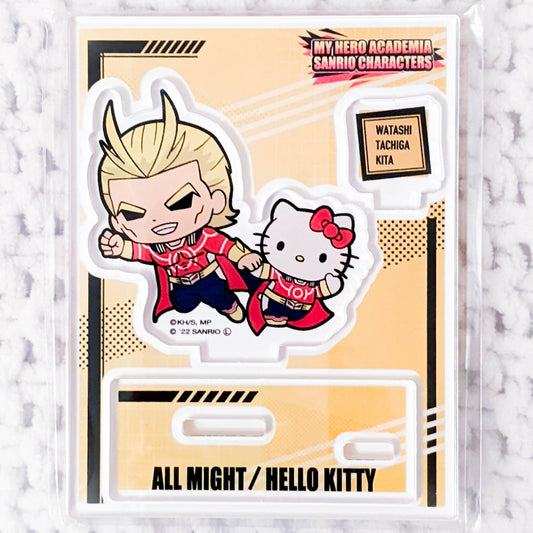 All Might & Hello Kitty My Hero Academia x Sanrio Anime Acrylic Figure Stand
