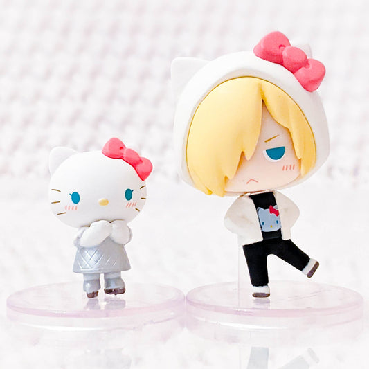 Yuri Plisetsky & Hello Kitty - Yuri!!! On Ice x Sanrio Anime Mini Figure Set