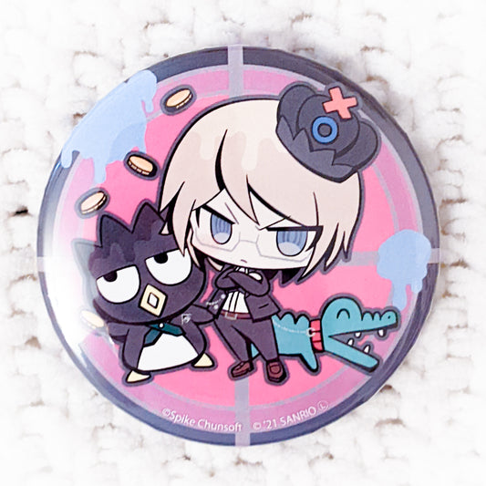 Byakuya Togami x Badtz-Maru Danganronpa Sanrio Anime Pin Back Button Badge
