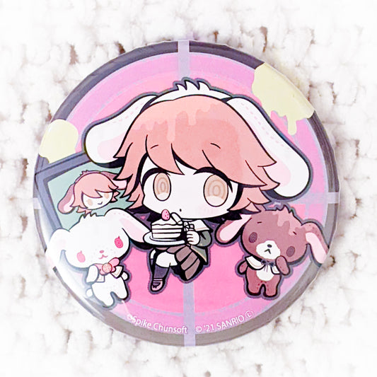 Fujisaki Chihiro x Kurousa Shirousa Danganronpa Sanrio Pin Back Button Badge