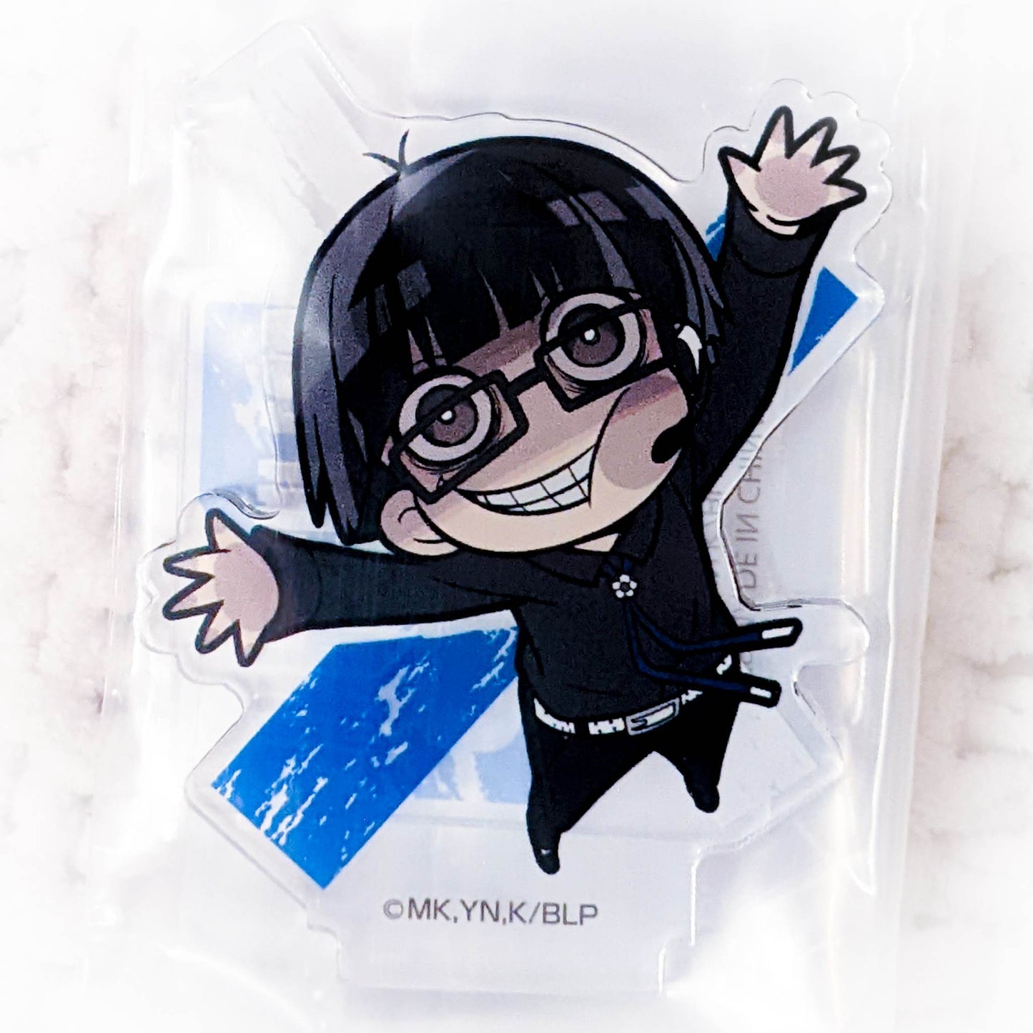 Jinpachi Ego - BLUELOCK Anime Pita! Mini Blue Lock Acrylic Figure Stand