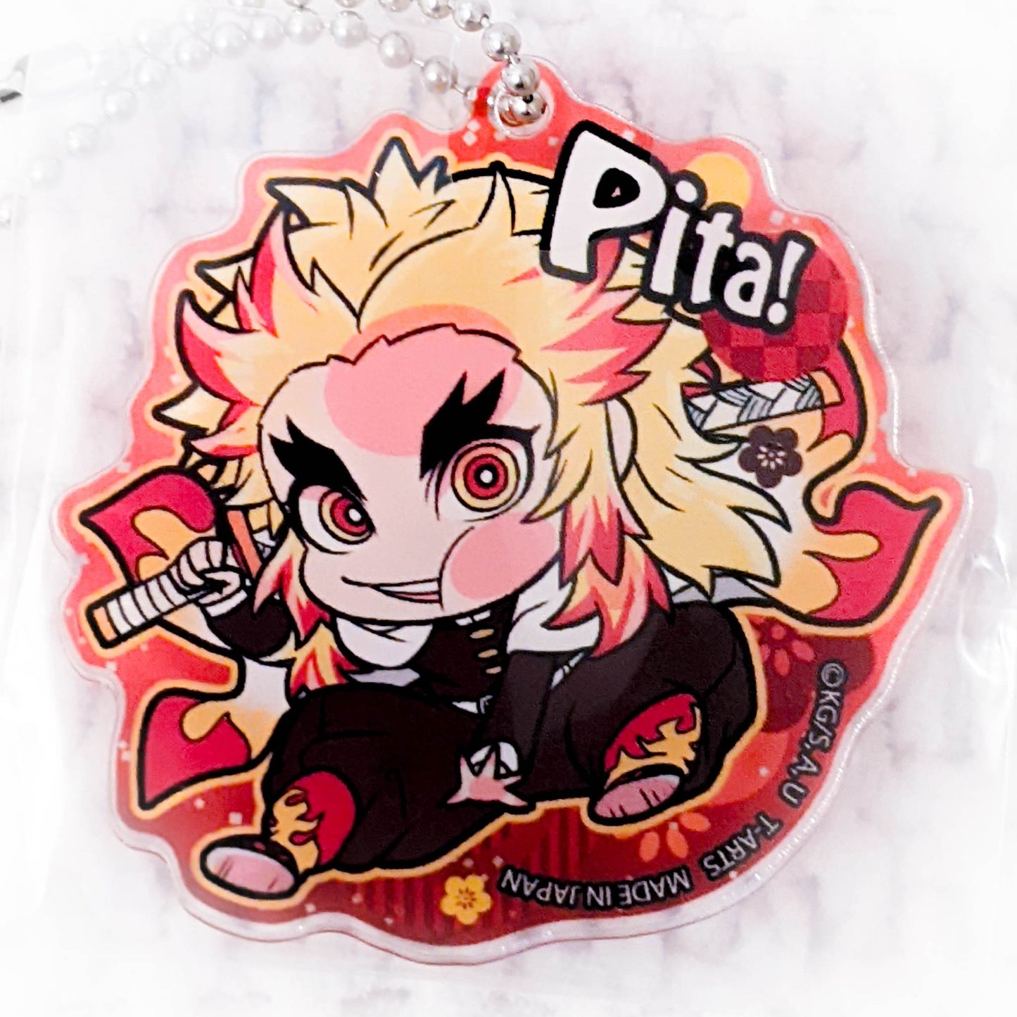 Kyujuro Rengoku - Kimetsu no Yaiba Demon Slayer Pita Acrylic Keychain