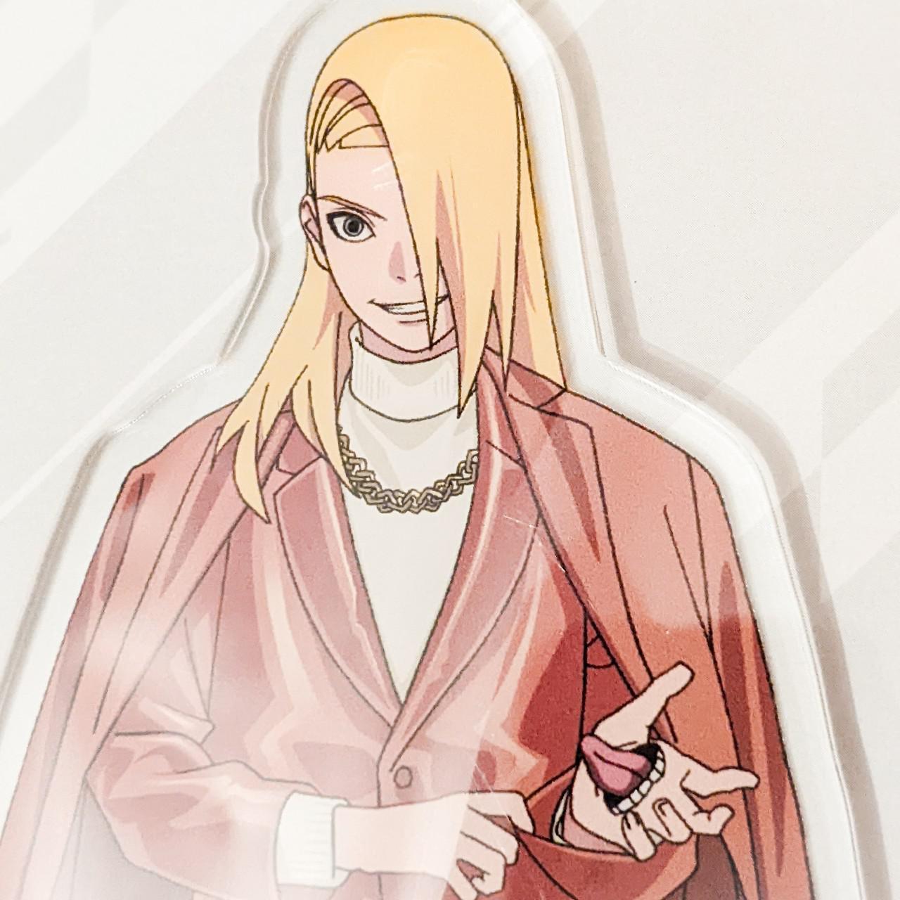 Deidara Naruto Shippuden Anime Suit Big Acrylic Figure Stand