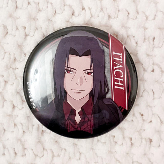 Itachi Uchiha Naruto Shippuden Anime Suit Can Badge Button Pin