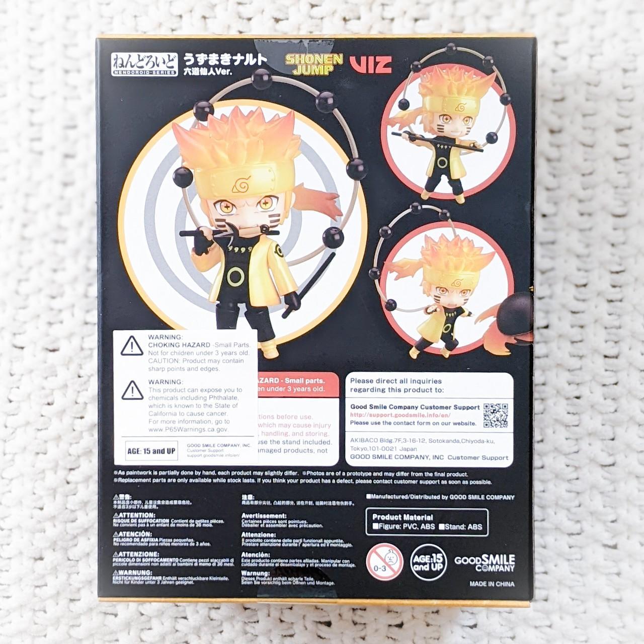 Naruto Uzumaki Path of the Sixth Sage ver. Shippuden 1273 Nendoroid Figure Good Smile Company