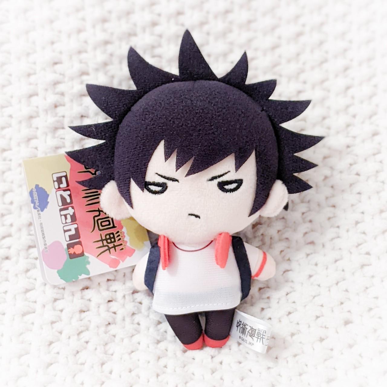 Megumi Fushiguro Jujutsu Kaisen Anime End Credits Nitotan Mini Plush Keychain
