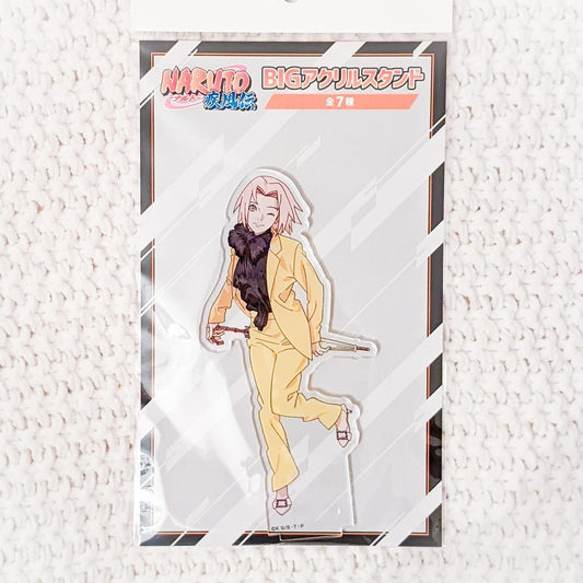 Sakura Haruno Naruto Shippuden Anime Suit Big Acrylic Figure Stand