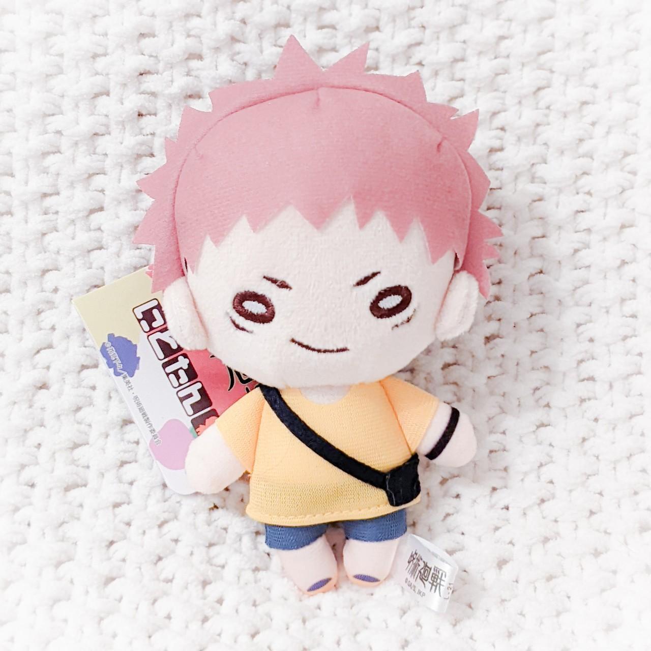 Yuji Itadori Jujutsu Kaisen Anime End Credits Nitotan Mini Plush Keychain