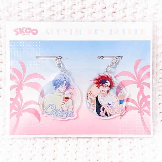 Reki Kyan & Langa Hasegawa - SK8 The Infinity Anime Acrylic Keychain Set