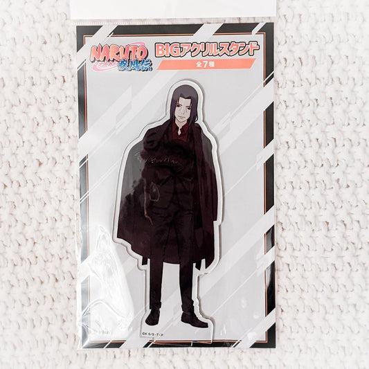 Itachi Uchiha Naruto Shippuden Anime Suit Big Acrylic Figure Stand