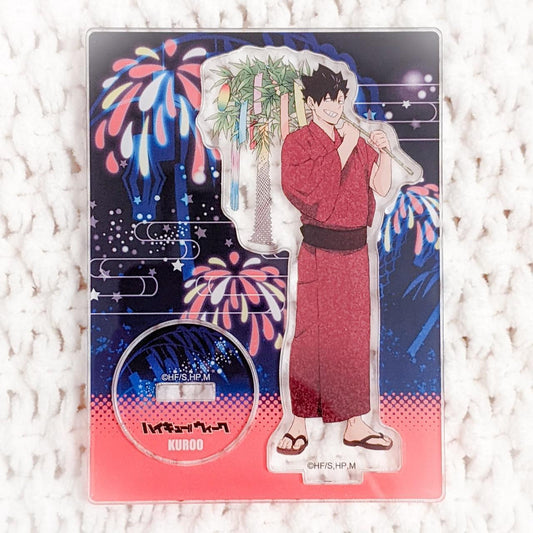 Tetsuro Kuroo Haikyuu Week in Sendai Yukata Anime Acrylic Figure Stand