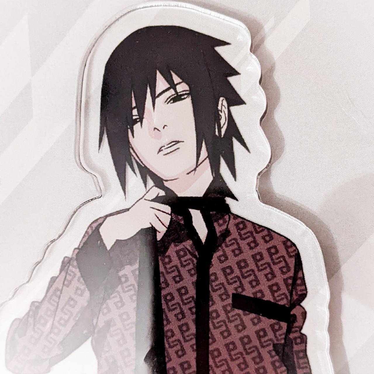 Sasuke Uchiha Naruto Shippuden Anime Suit Big Acrylic Figure Stand