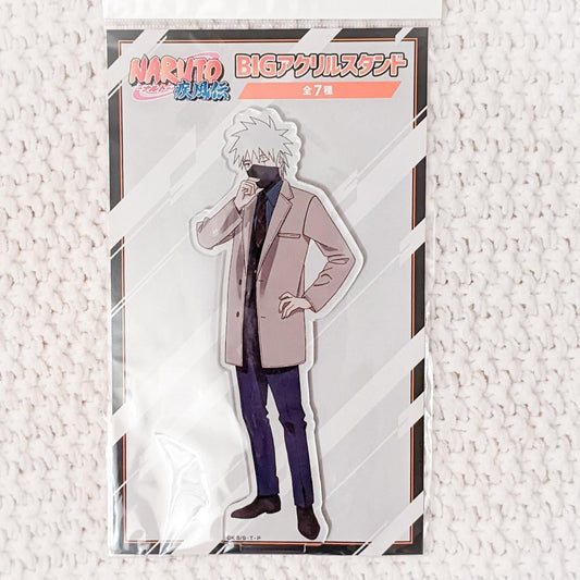 Kakashi Hatake Naruto Shippuden Anime Suit Big Acrylic Figure Stand