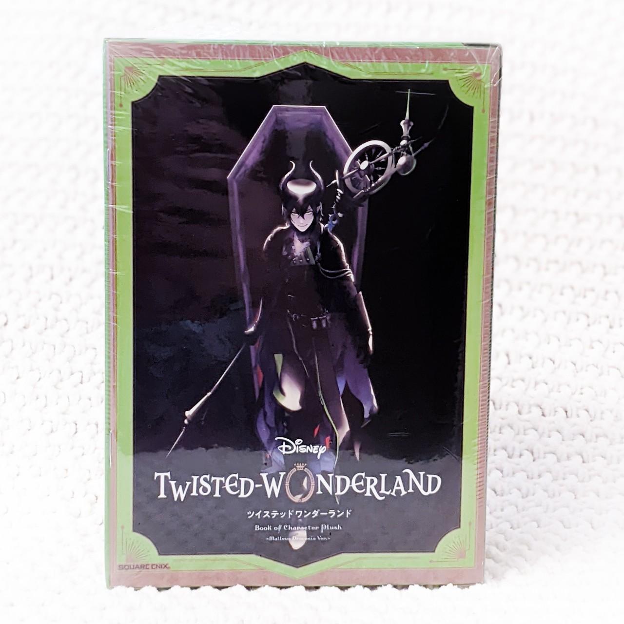 Malleus Draconia Disney Twisted Wonderland Anime Plush Doll & Book