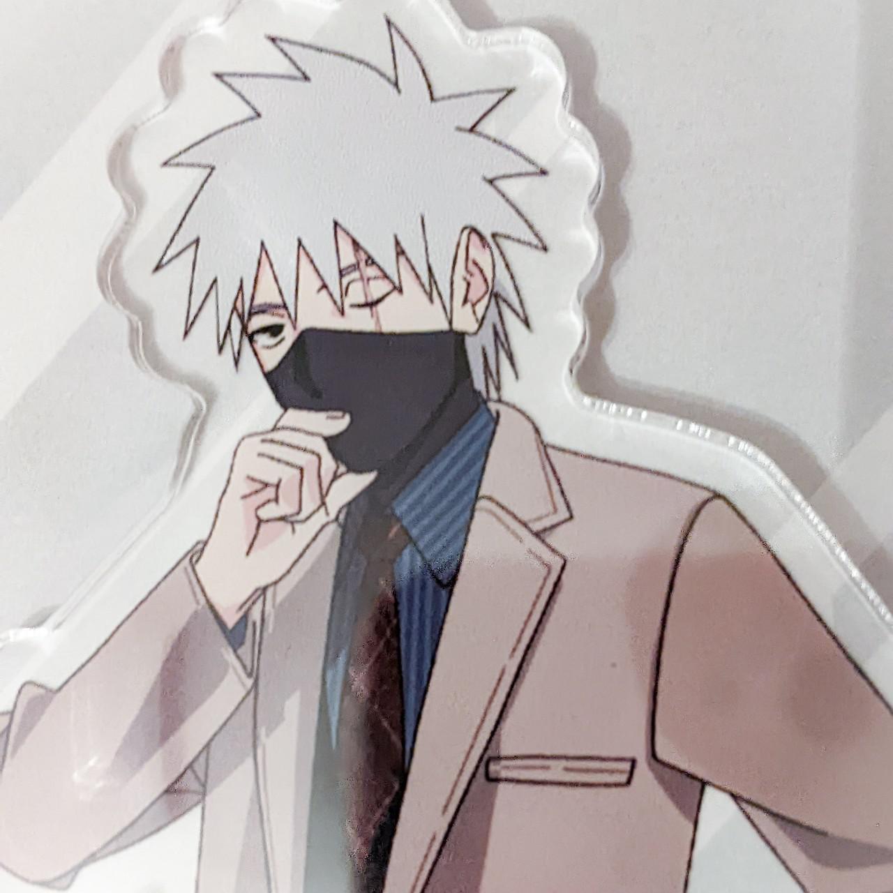 Kakashi Hatake Naruto Shippuden Anime Suit Big Acrylic Figure Stand