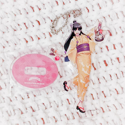 Maya Fey Ace Attorney Acrylic Figure Stand Charm Summer Festival ver.