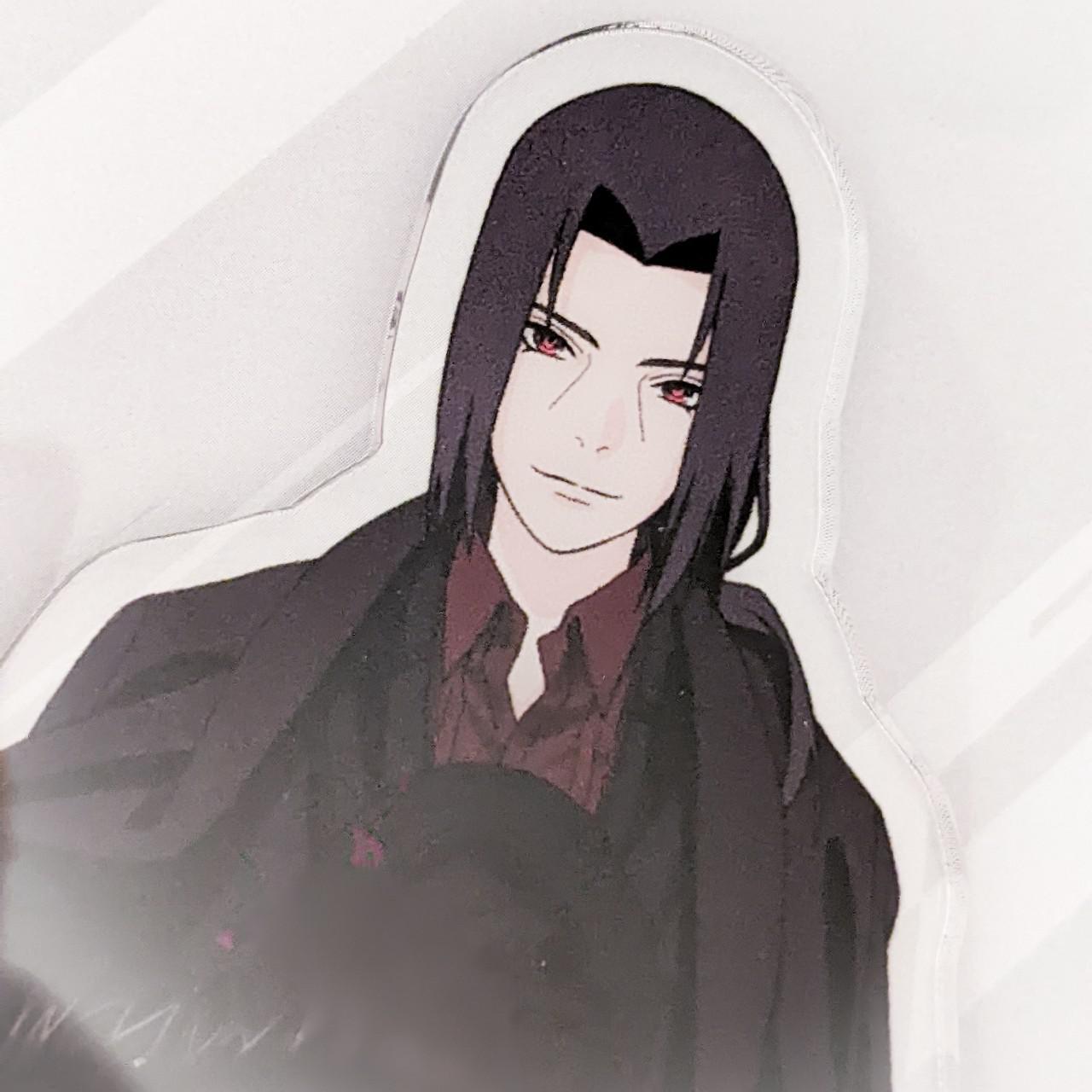 Itachi Uchiha Naruto Shippuden Anime Suit Big Acrylic Figure Stand