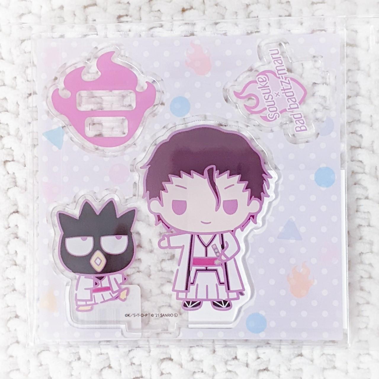 Sosuke Aizen & Badtz-Maru Sanrio x Bleach Chibi Anime Acrylic Figure Stand