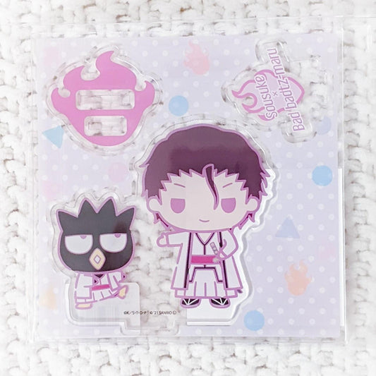 Sosuke Aizen & Badtz-Maru Sanrio x Bleach Chibi Anime Acrylic Figure Stand