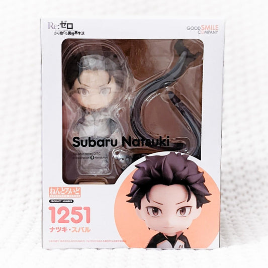Subaru Natsuki Re:Zero Anime Nendoroid Figure 1251 Good Smile Company
