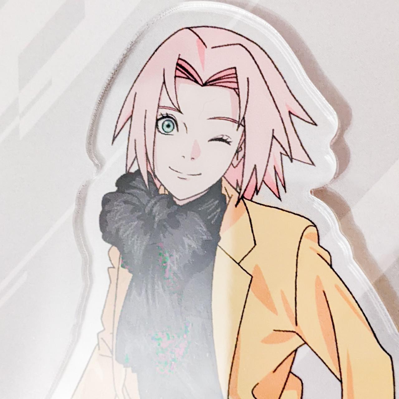 Sakura Haruno Naruto Shippuden Anime Suit Big Acrylic Figure Stand