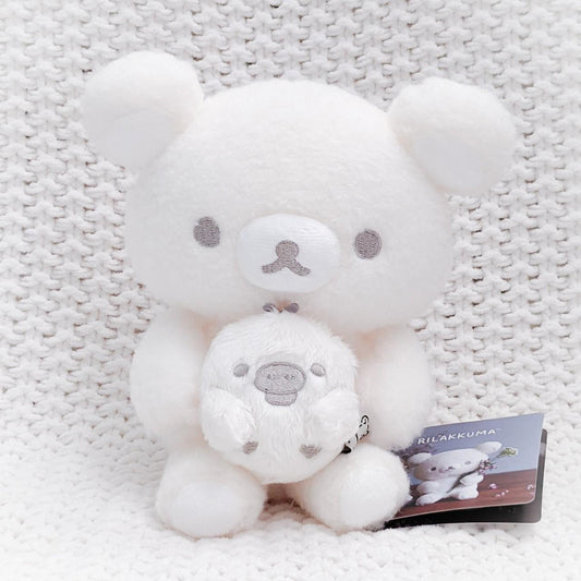 Rilakkuma Style Rilakkuma's Messages Hug Bear Plush w/ Kiiroitori San-X