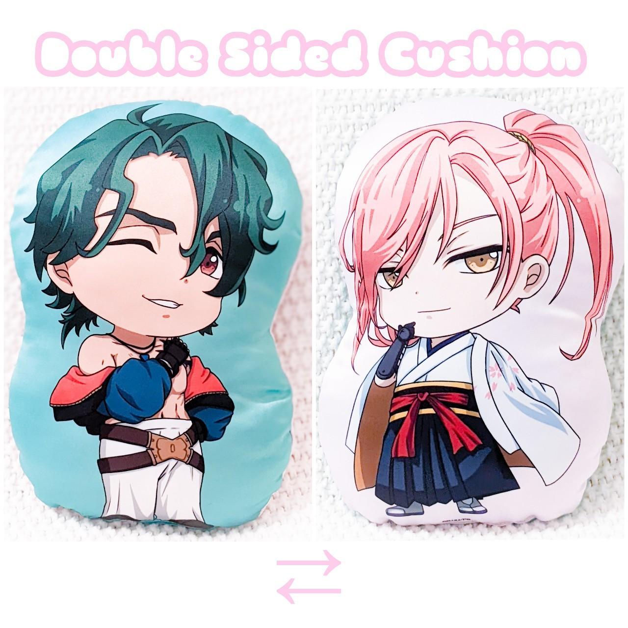 Joe & Cherry Blossom SK8 The Infinity Anime Plush Double Sided Pillow Cushion