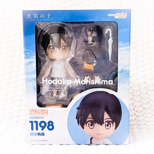 Hodaka Morishima Weathering With You Nendoroid Figure 1198 Good Smile Company