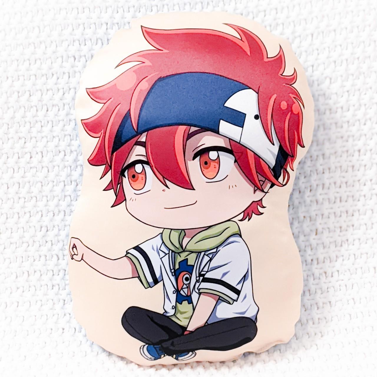 Reki & Langa Blossom SK8 The Infinity Anime Plush Double Sided Pillow Cushion