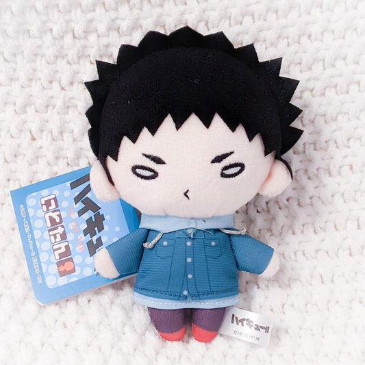 Hajime Iwaizumi Haikyuu Anime Casual Winter Nitotan Outfit Plush Keychain