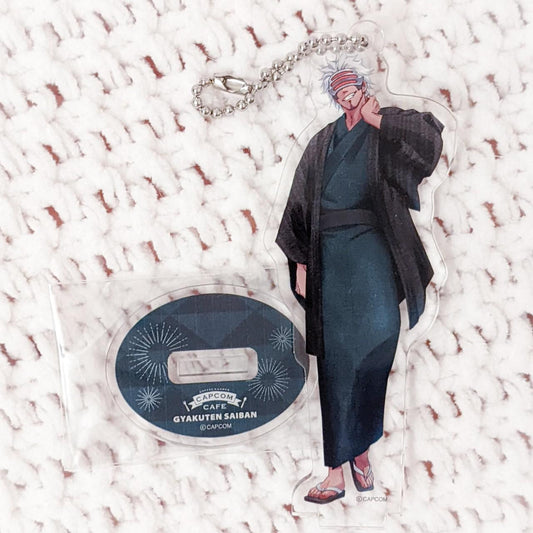 Godot Ace Attorney Acrylic Figure Stand Charm Summer Festival ver.