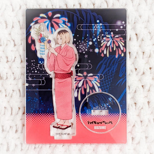 Kenma Kozume Haikyuu Week in Sendai Yukata Anime Acrylic Figure Stand
