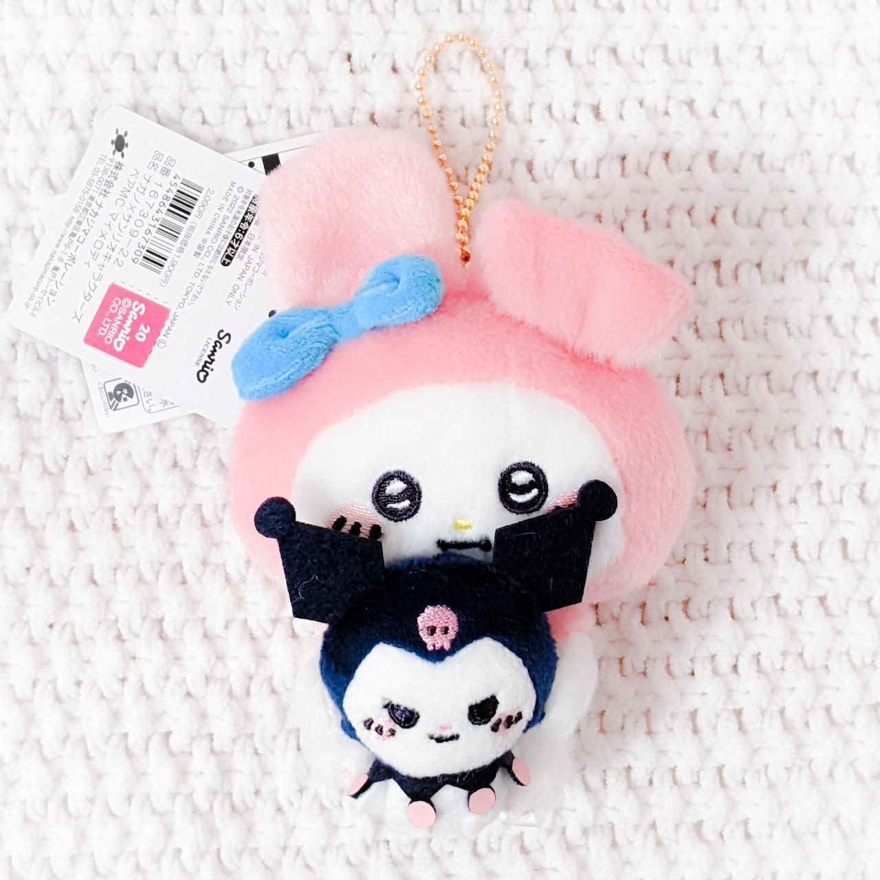 My Melody w/ Kuromi Nagano x Sanrio Characters Collab Plush Keychain