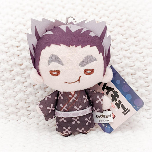 Kotaro Bokuto Haikyuu Festival Yukata Nitotan Plush Keychain