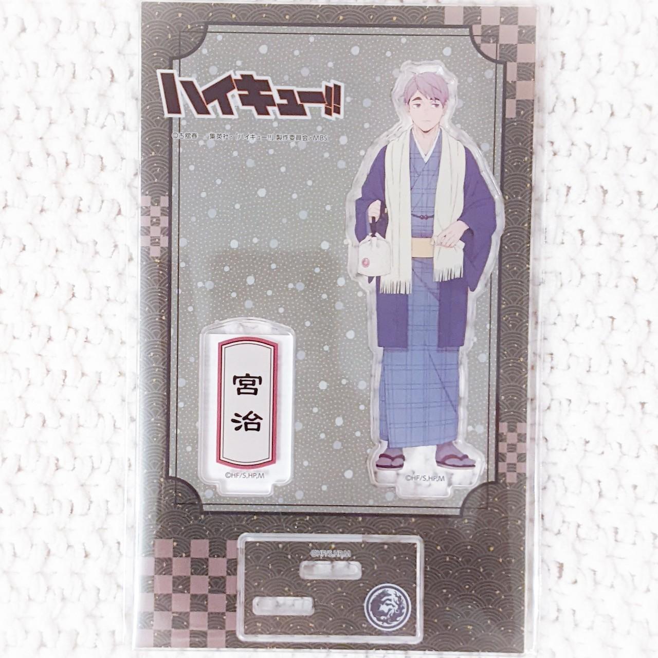 Osamu Miya Haikyuu To The Top Winter Outing Kimono Acrylic Figure Stand