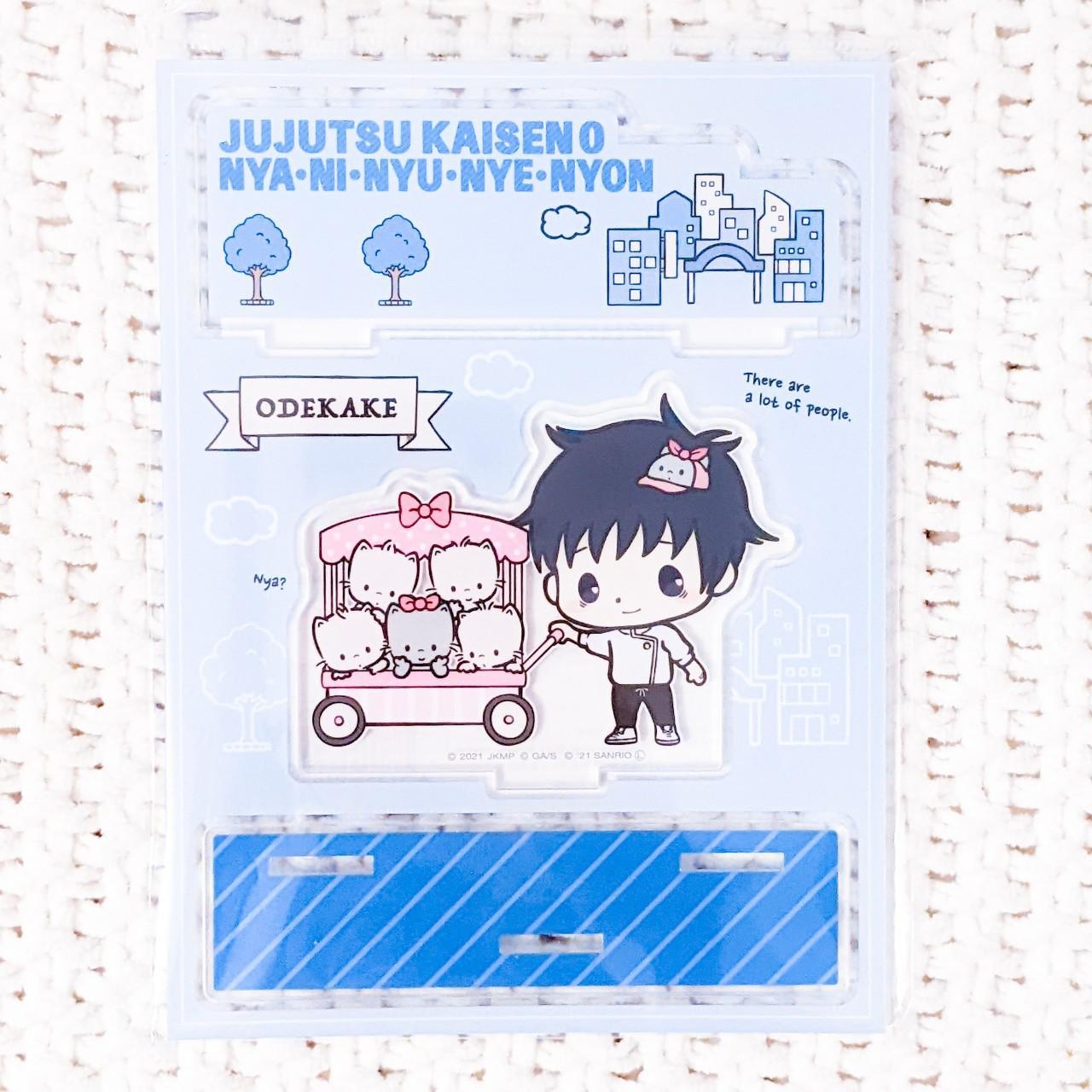 Yuta Okkotsu x Nya Ni Nyu Nye Nyon Chan Jujutsu Kaisen 0 Sanrio Collab Acrylic Figure Stand