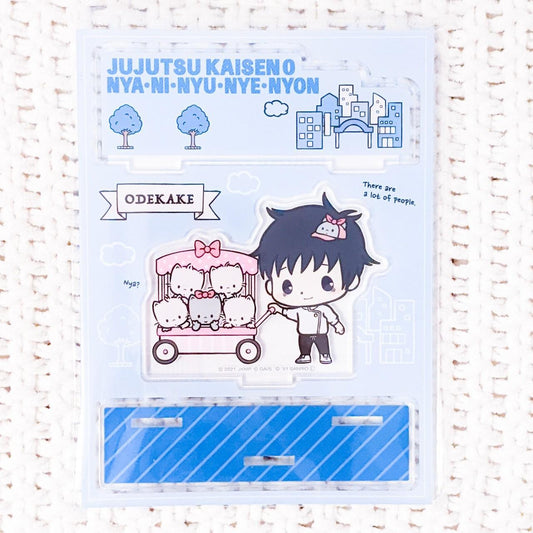 Yuta Okkotsu x Nya Ni Nyu Nye Nyon Chan Jujutsu Kaisen 0 Sanrio Collab Acrylic Figure Stand